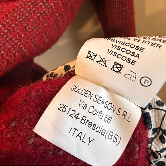 AT.P.CO | S | Italian designer wool blend mid length single breasted car coat - Picture 9 of 11